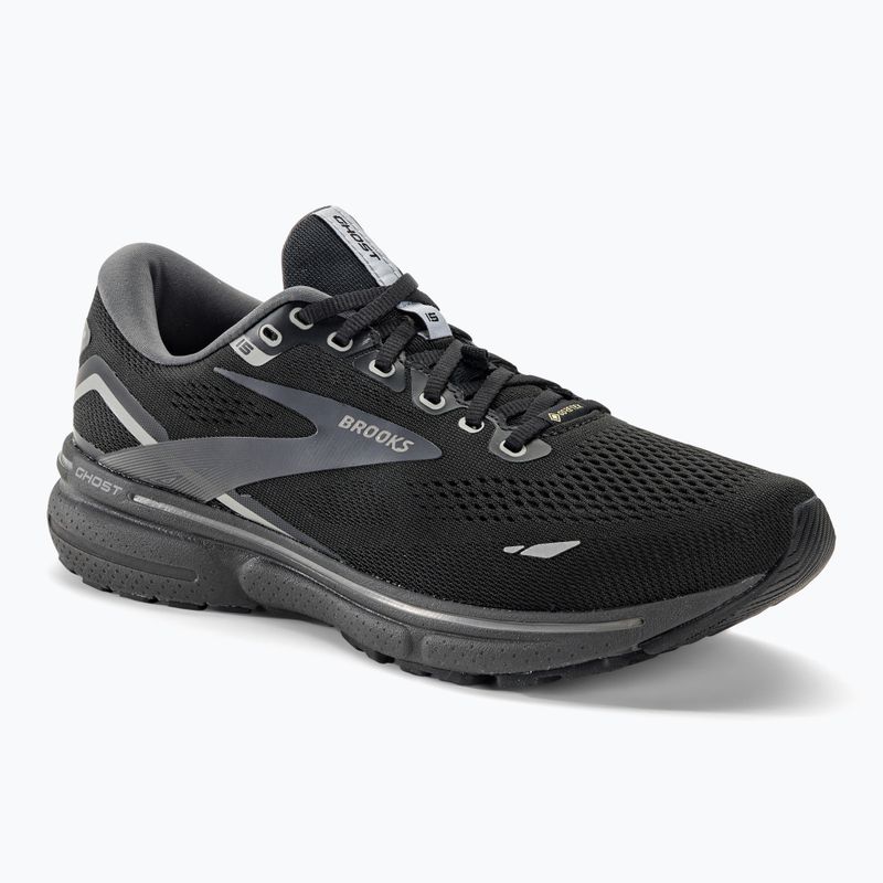 Brooks Ghost 15 GTX vyriški bėgimo bateliai black/blackened pearl/alloy