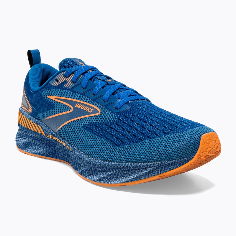 Brooks Levitate GTS 6 classic blue/orange vyriški bėgimo bateliai 9