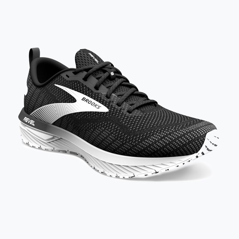 Brooks Revel 6 vyrų bėgimo bateliai juoda/juoda perlamutrinė/balta 10