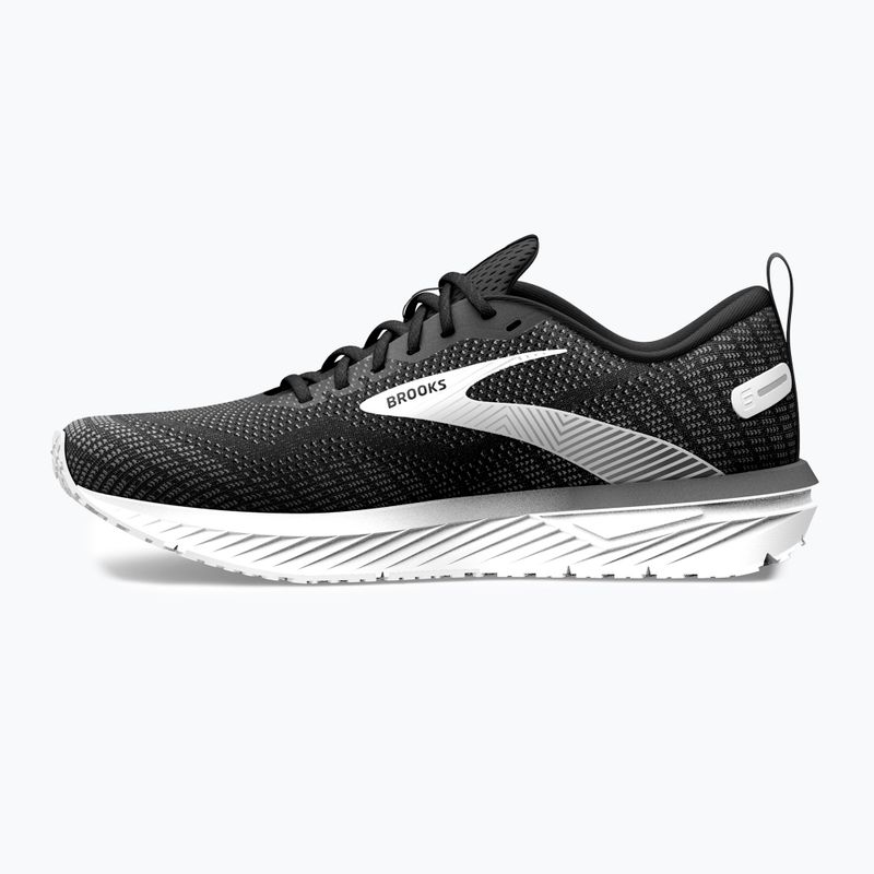 Brooks Revel 6 vyrų bėgimo bateliai juoda/juoda perlamutrinė/balta 12