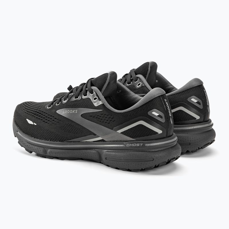 Brooks Ghost 15 GTX moteriški bėgimo bateliai black/blackened pearl/alloy 3