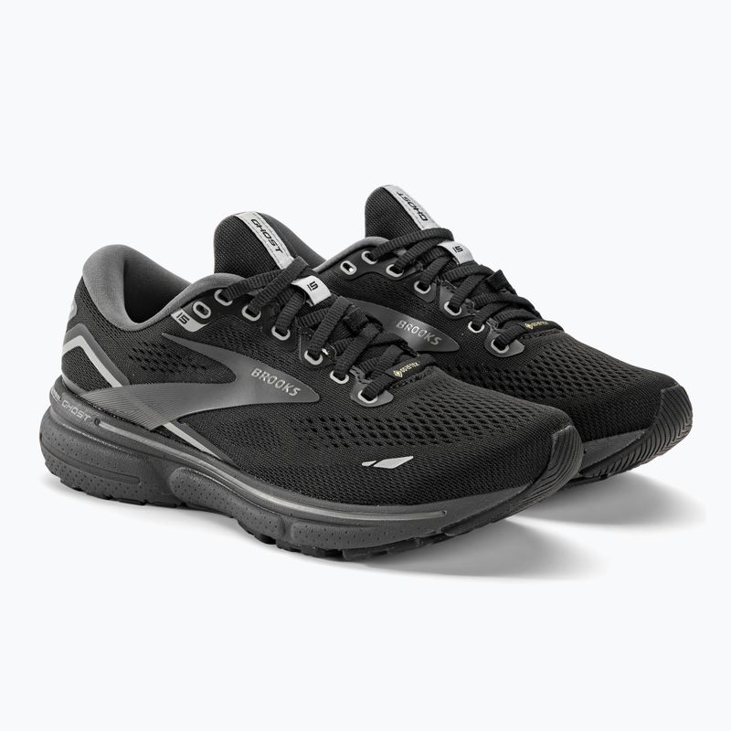 Brooks Ghost 15 GTX moteriški bėgimo bateliai black/blackened pearl/alloy 4