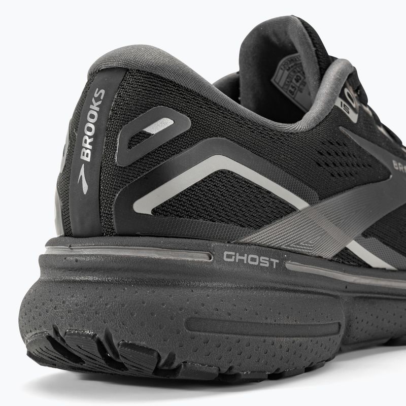 Brooks Ghost 15 GTX moteriški bėgimo bateliai black/blackened pearl/alloy 9