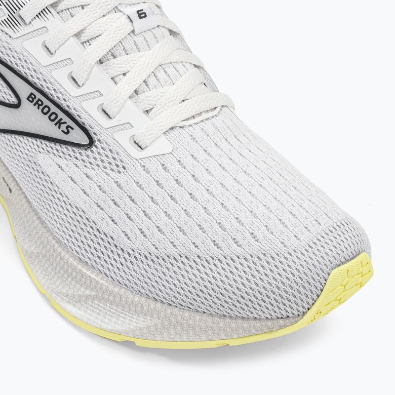 Moteriški bėgimo bateliai Brooks Levitate GTS 6 white/oyster/yellow 9