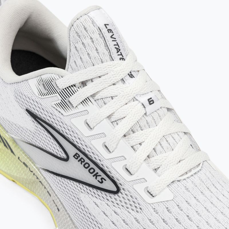 Moteriški bėgimo bateliai Brooks Levitate GTS 6 white/oyster/yellow 10