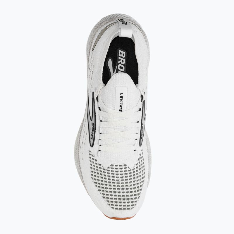 Brooks Levitate StealthFit 6 moteriški bėgimo bateliai white/brown 8