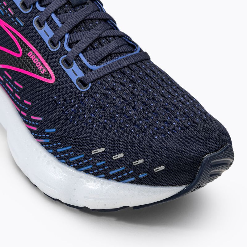 Brooks Glycerin 20 moteriški bėgimo bateliai Peacoat/blue/pink 9
