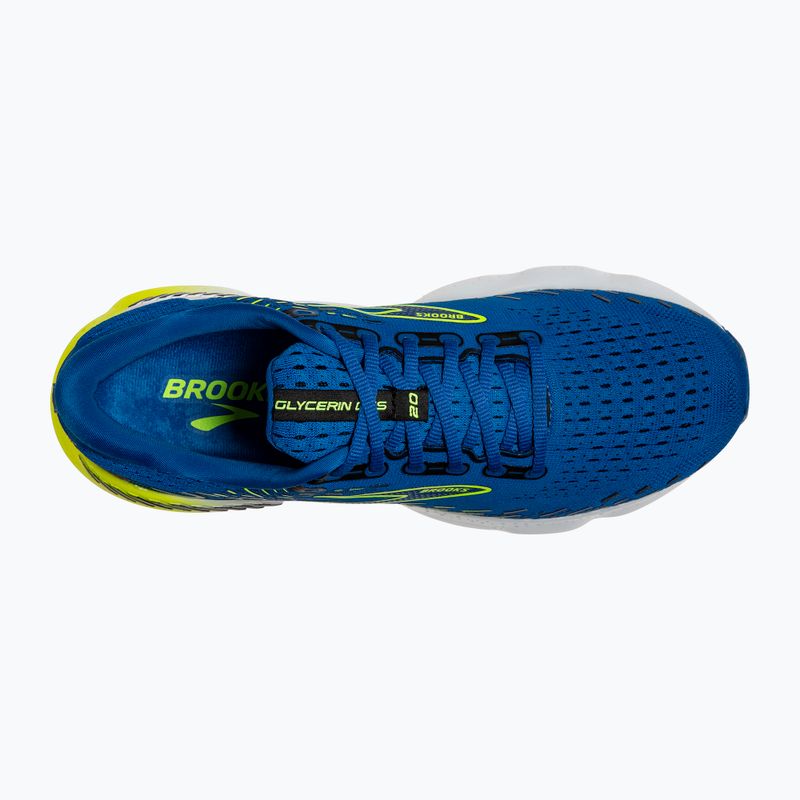 Vyriški bėgimo bateliai Brooks Glycerin GTS 20 blue/nightlife/white 13