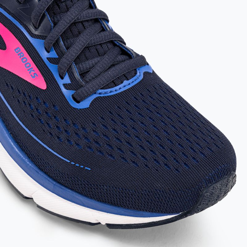 Brooks Trace 2 moteriški bėgimo bateliai Peacoat/blue/pink 8