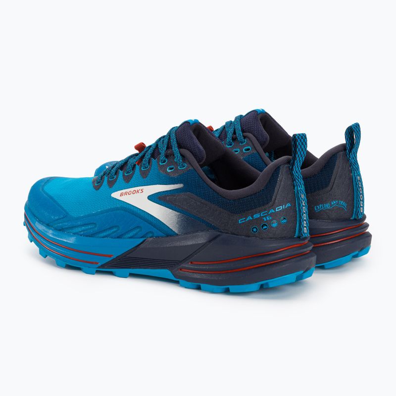 Vyriški bėgimo bateliai Brooks Cascadia 16 peacoat/atomic blue/rooibos 4