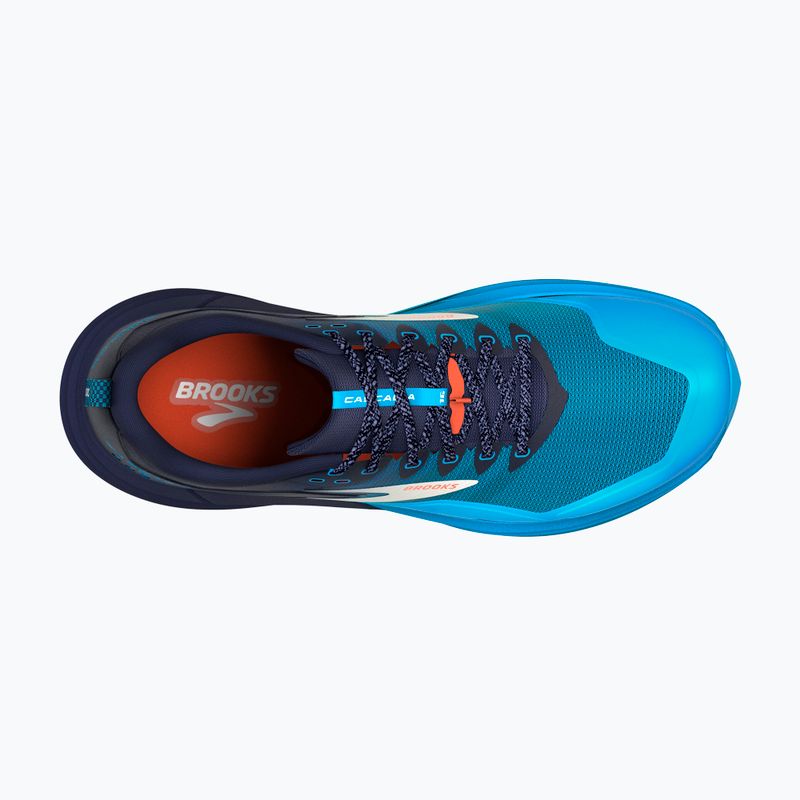 Vyriški bėgimo bateliai Brooks Cascadia 16 peacoat/atomic blue/rooibos 12