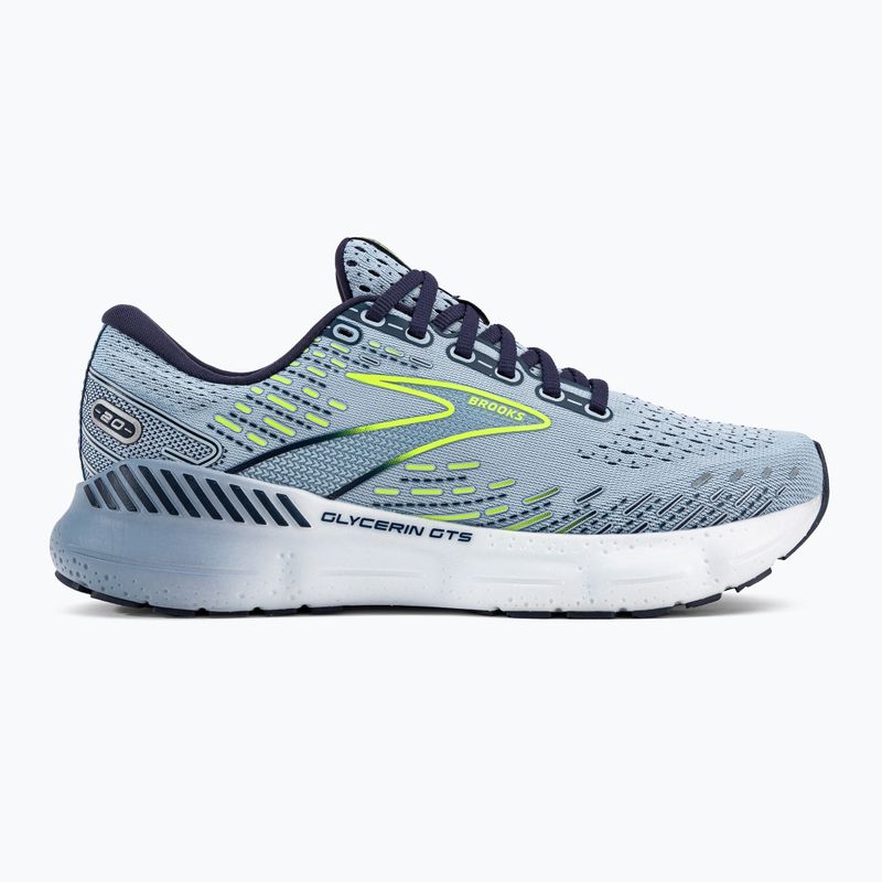 Moteriški bėgimo bateliai Brooks Glycerin GTS 20 light blue/peacoat/nightlife 2