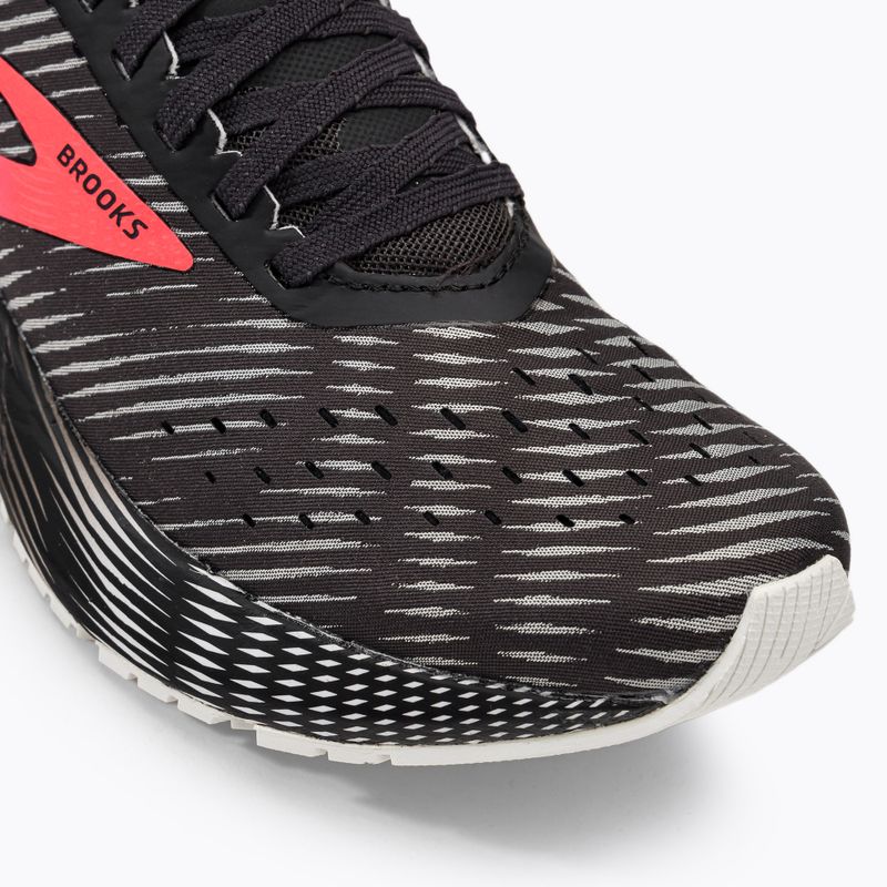 Brooks Hyperion Tempo moteriški bėgimo bateliai juoda/koralinė/violetinė 7
