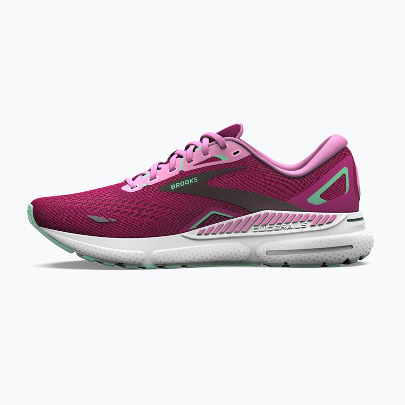 Moteriški bėgimo bateliai Brooks Adrenaline GTS 23 pink/festival fuchsia/black 13