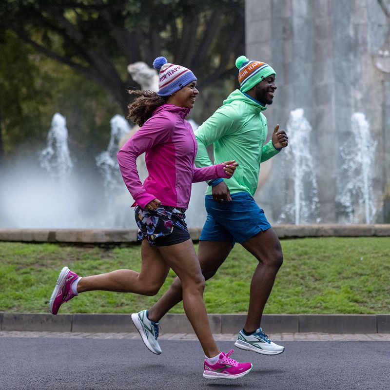 Moteriški bėgimo bateliai Brooks Adrenaline GTS 23 pink/festival fuchsia/black 20