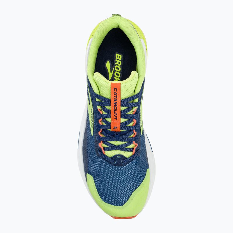 Vyriški bėgimo batai Brooks Catamount 2 navy/firecracker/sharp green 5