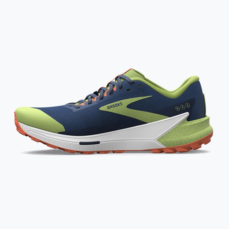 Vyriški bėgimo batai Brooks Catamount 2 navy/firecracker/sharp green 10