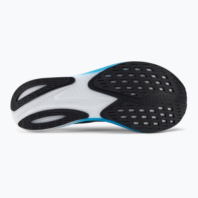 Brooks Hyperion vyriški bėgimo bateliai Grey/atomic blue/scarlet 5