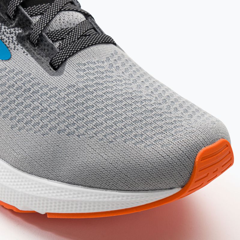 Brooks Launch 10 vyrų bėgimo bateliai juoda/atomiškai mėlyna/skarletinė ibis 8