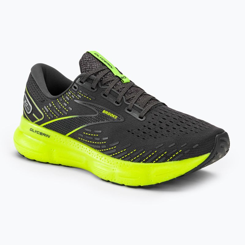 Vyriški bėgimo batai Brooks Glycerin 20 black/blackened pear/white
