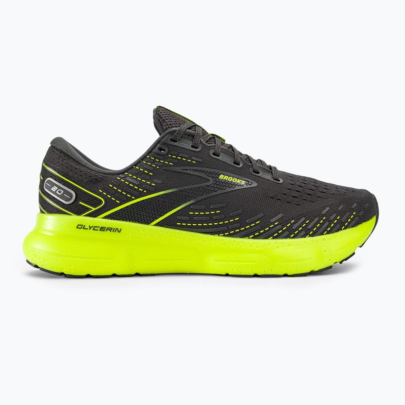 Vyriški bėgimo batai Brooks Glycerin 20 black/blackened pear/white 2