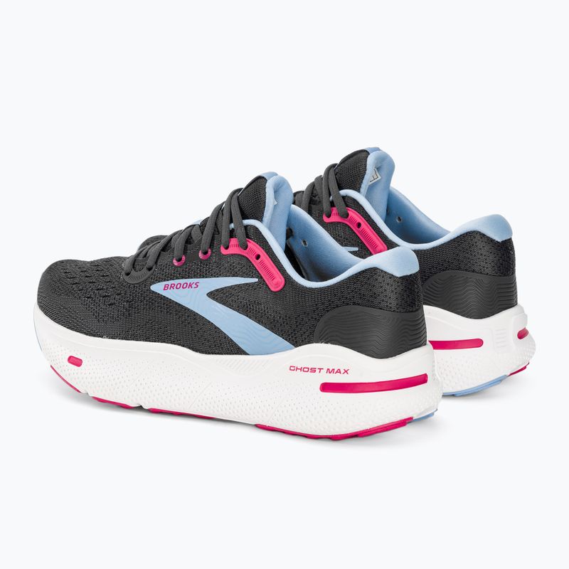 Moteriški bėgimo batai Brooks Ghost Max ebony/open air/lilac rose 4