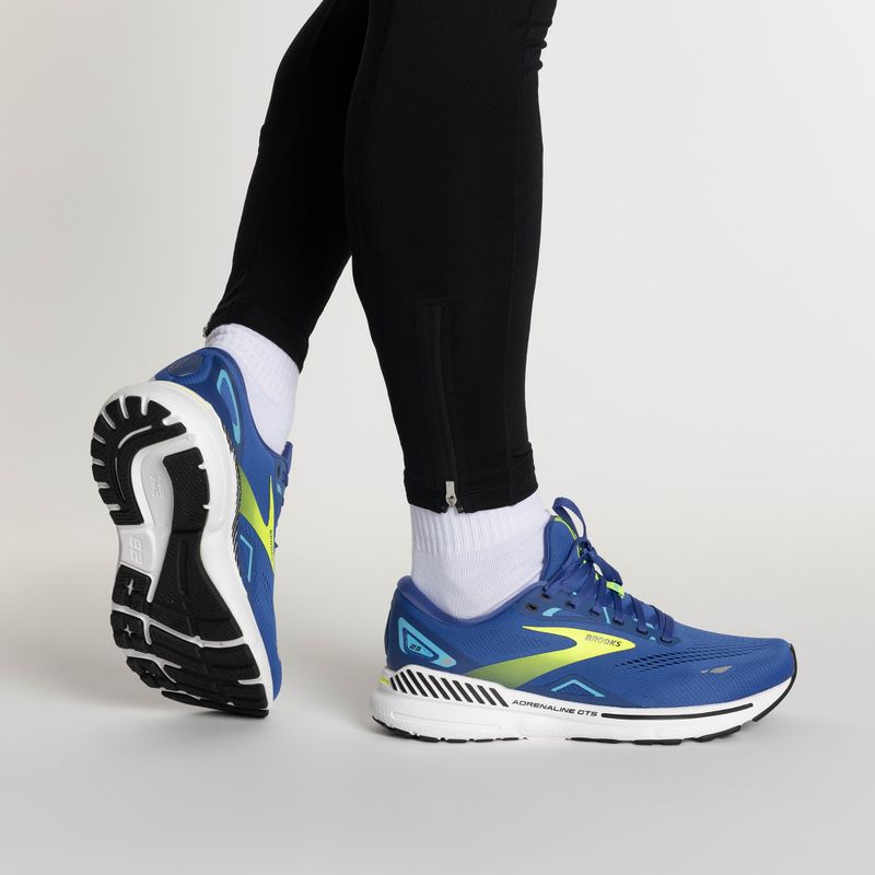 Vyriški bėgimo bateliai Brooks Adrenaline GTS 23 blue/nightlife/black 2