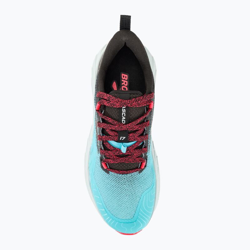 Moteriški bėgimo batai Brooks Cascadia 17 bluefish/black/diva pink 7