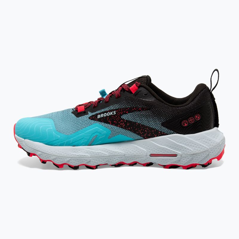 Moteriški bėgimo batai Brooks Cascadia 17 bluefish/black/diva pink 9