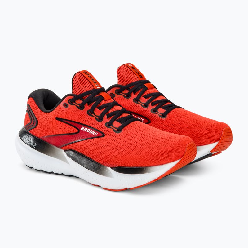 Vyriški bėgimo bateliai Brooks Glycerin 21 grenadine/salsa/black 5