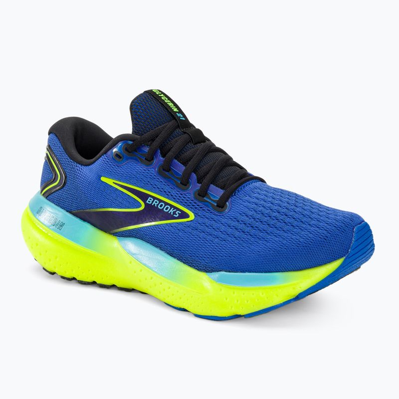 Vyriški bėgimo bateliai Brooks Glycerin 21 blue/nightlife/black