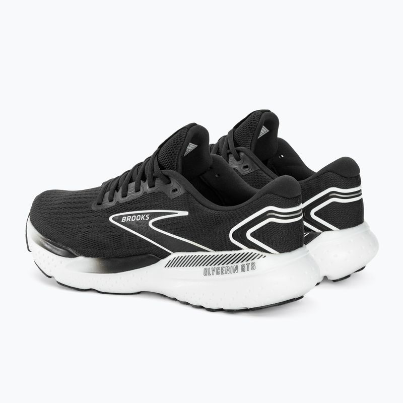 Vyriški bėgimo bateliai Brooks Glycerin GTS 21 black/grey/white 3