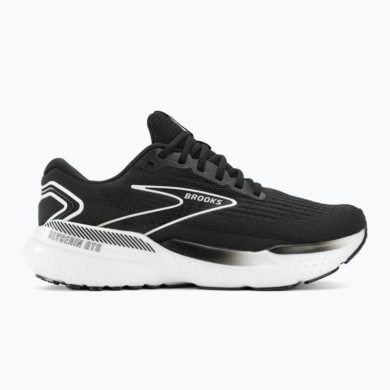 Vyriški bėgimo bateliai Brooks Glycerin GTS 21 black/grey/white 5