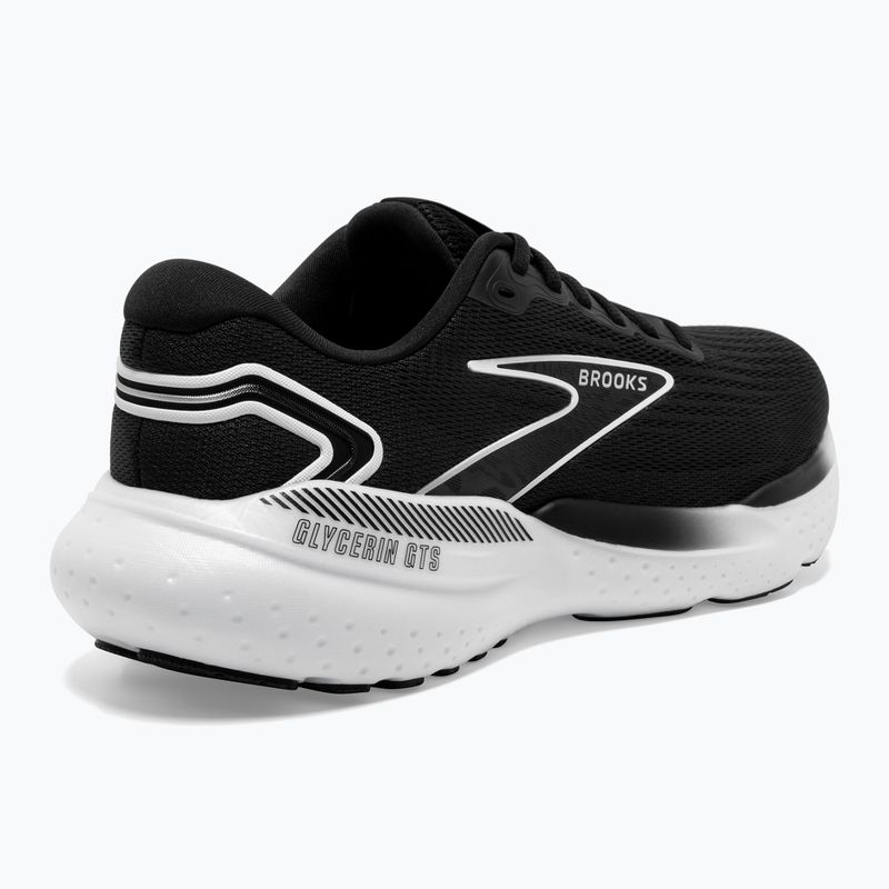 Vyriški bėgimo bateliai Brooks Glycerin GTS 21 black/grey/white 10