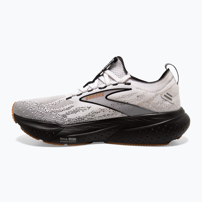 Vyriški bėgimo bateliai Brooks Glycerin StealthFit 21 white/grey/black 9