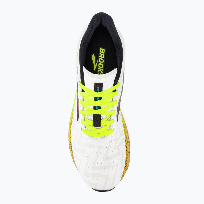 Vyriški bėgimo bateliai Brooks Hyperion Max white/black/nightlife 6