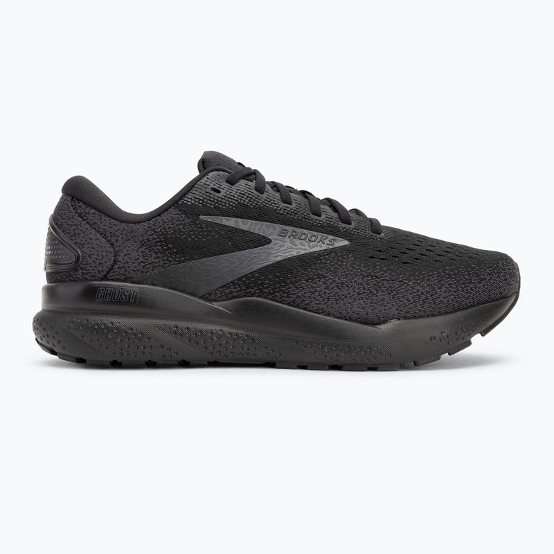 Vyriški bėgimo batai Brooks Ghost 16 wide fit black/black/ebony 2