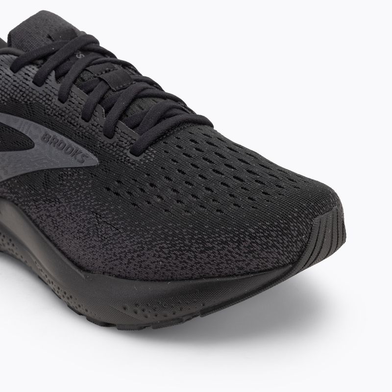 Vyriški bėgimo batai Brooks Ghost 16 wide fit black/black/ebony 7
