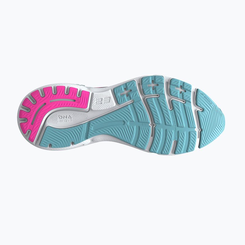 Moteriški bėgimo bateliai Brooks Adrenaline GTS 23 storm blue/pink/aqua 10