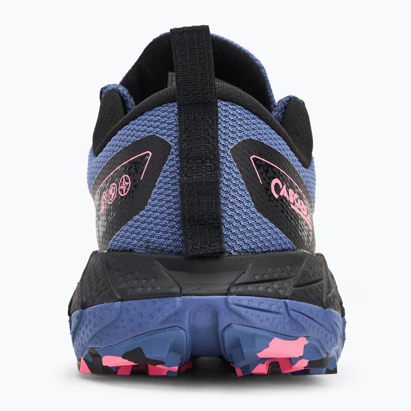 Moteriški bėgimo batai Brooks Cascadia 18 GTX grey blue/black/pink 6