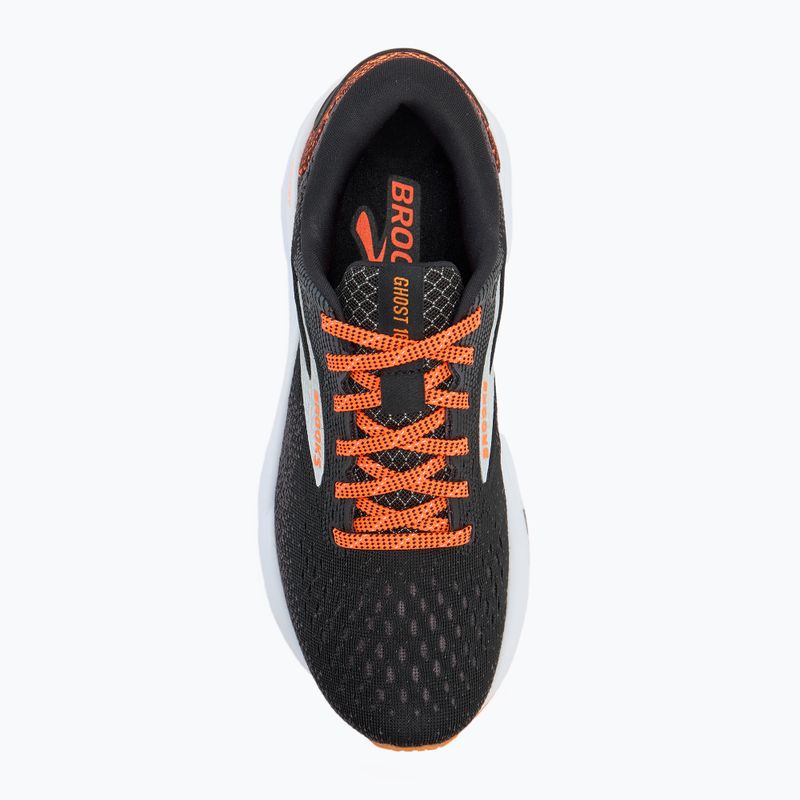 Moteriški bėgimo bateliai Brooks Ghost 16 black/orange/white 5