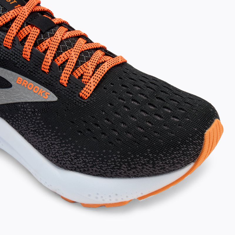 Moteriški bėgimo bateliai Brooks Ghost 16 black/orange/white 7