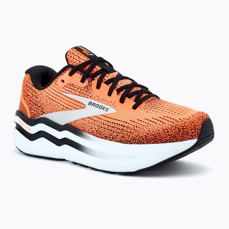 Vyriški bėgimo bateliai Brooks Ghost Max 2 orange/orange/black