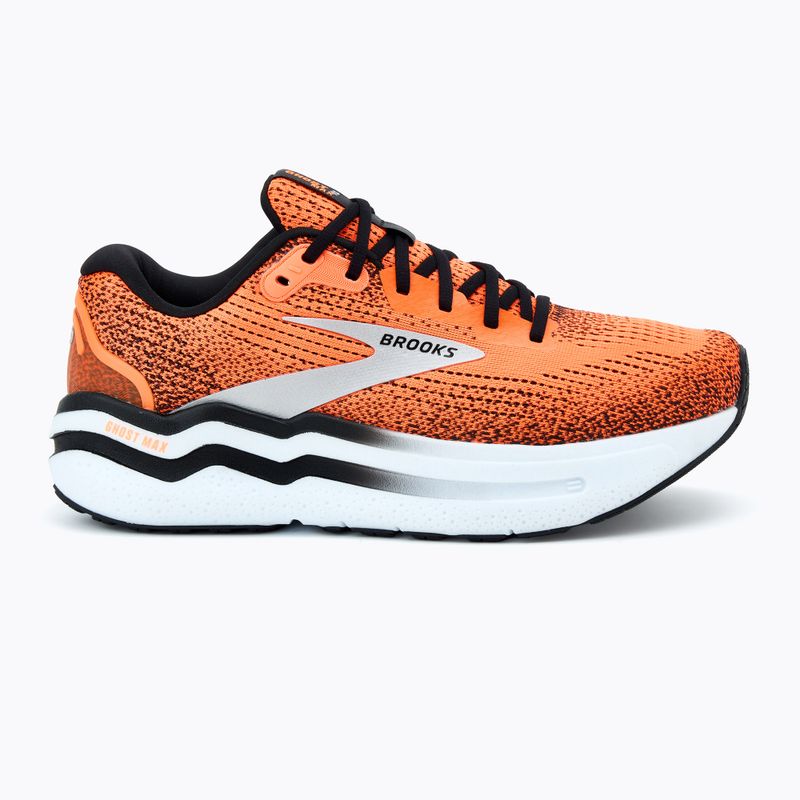 Vyriški bėgimo bateliai Brooks Ghost Max 2 orange/orange/black 2