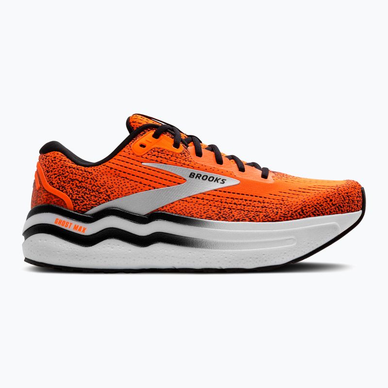 Vyriški bėgimo bateliai Brooks Ghost Max 2 orange/orange/black 9