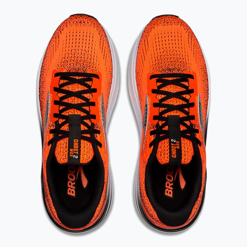 Vyriški bėgimo bateliai Brooks Ghost Max 2 orange/orange/black 14