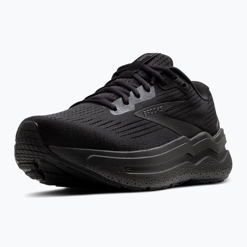 Moteriški bėgimo bateliai Brooks Ghost Max 2 black/black/ebony 12