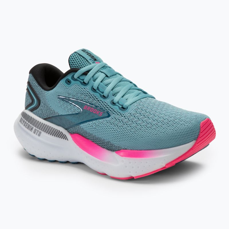 Moteriški bėgimo bateliai Brooks Glycerin GTS 21 moroccan blue/aqua/pink