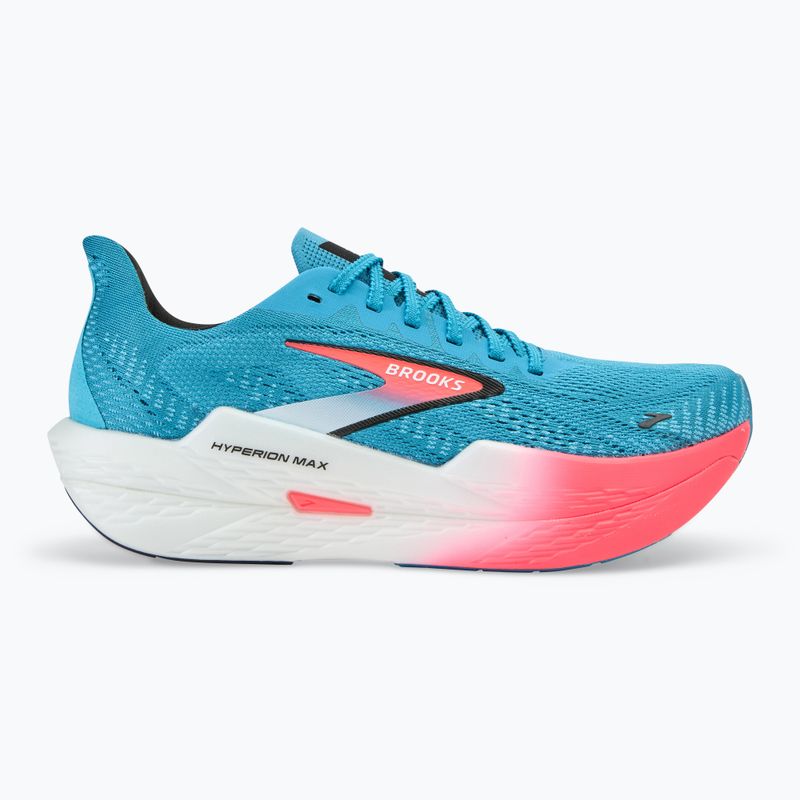 Vyriški bėgimo bateliai Brooks Hyperion Max 2 crystal seas/diva pink/black 2