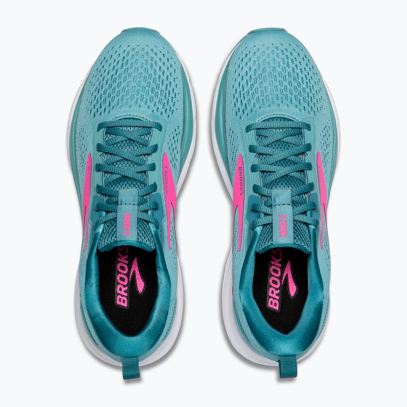 Moteriški bėgimo bateliai Brooks Trace 3 aqua/storm/pink 12